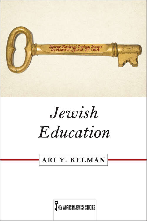 Book cover of Jewish Education (Key Words in Jewish Studies)