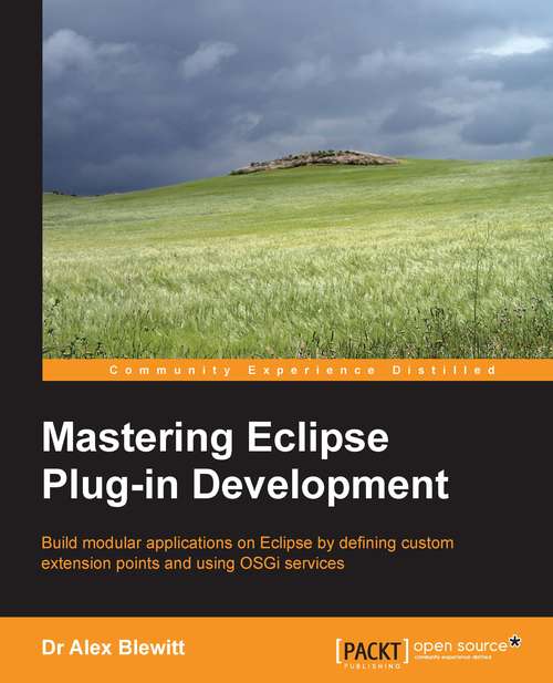Book cover of Mastering Eclipse Plug-in Development