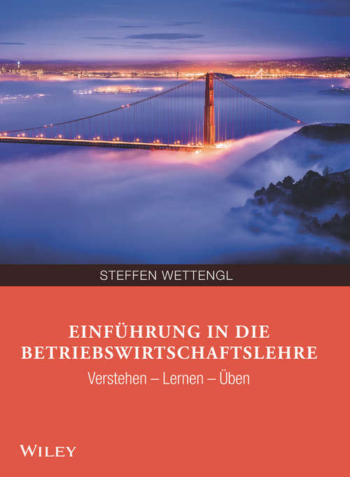 Book cover of Einführung in die Betriebswirtschaftslehre