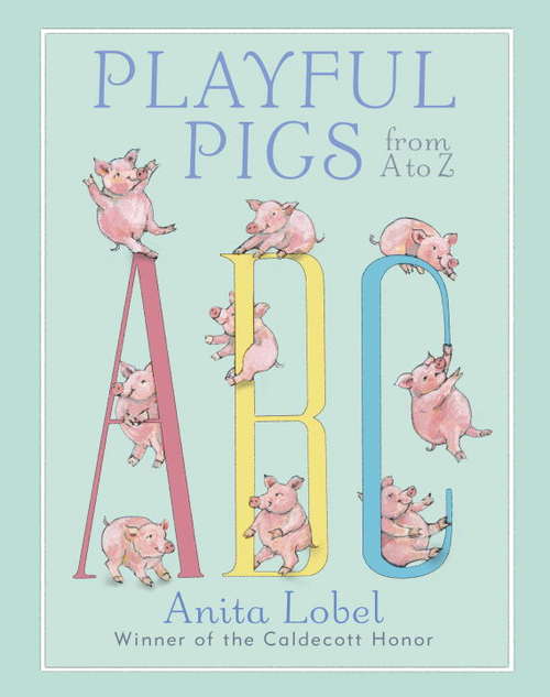 Book cover of Playful Pigs from A to Z