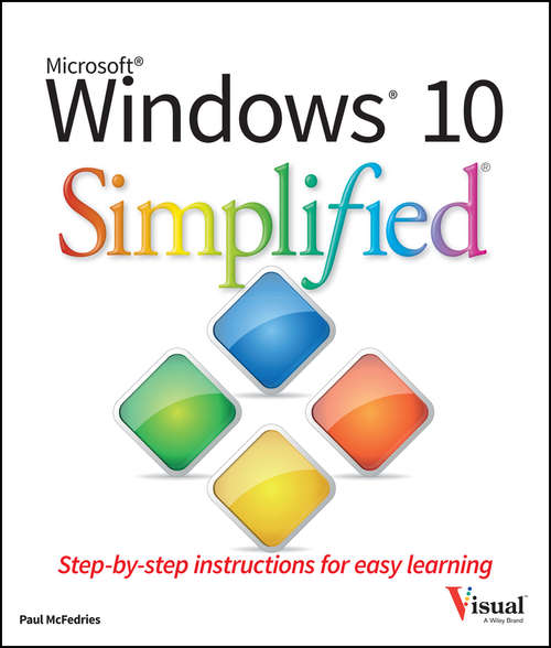 Book cover of Windows 10 Simplified (Simplified)