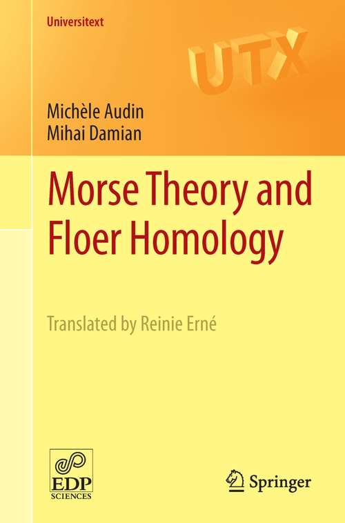 Book cover of Morse Theory and Floer Homology