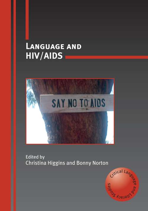Book cover of Language and HIV/AIDS