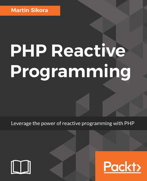 Book cover of PHP Reactive Programming