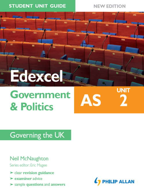 Book cover of Edexcel AS Government & Politics Student Unit Guide: Unit 2 New Edition  Governing the UK