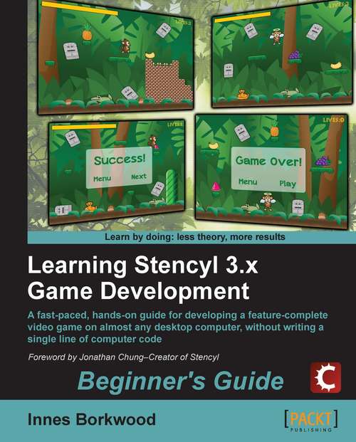 Book cover of Learning Stencyl 3.x Game Development: Beginner's Guide