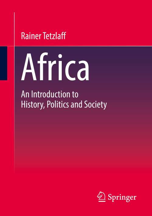Book cover of Africa: An Introduction to History, Politics and Society (1st ed. 2022)