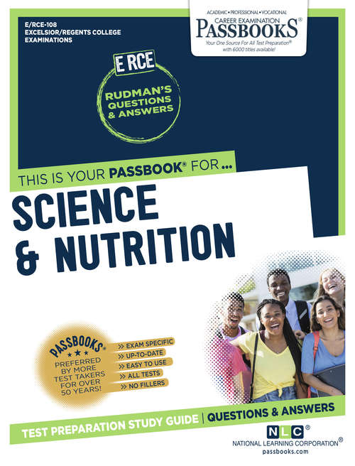 Book cover of Science of Nutrition: Passbooks Study Guide (Excelsior/Regents College Examination Series)