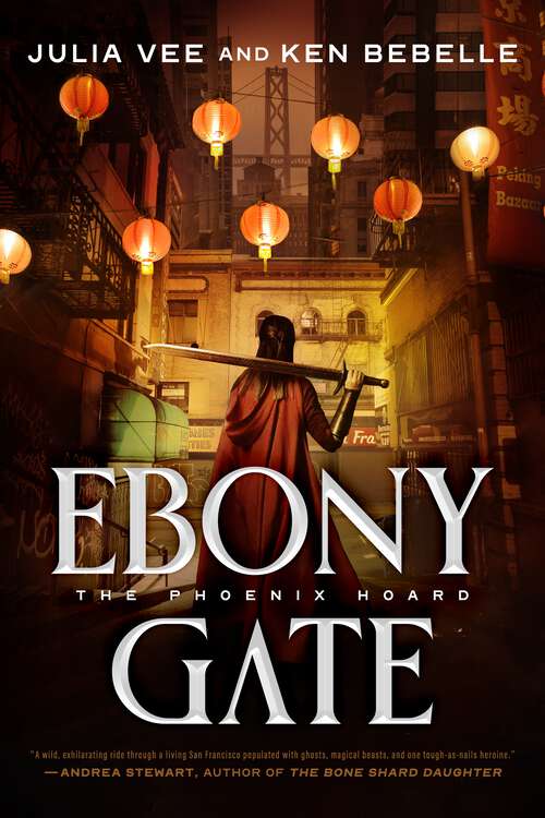 Book cover of Ebony Gate: The Phoenix Hoard (The Phoenix Hoard #1)