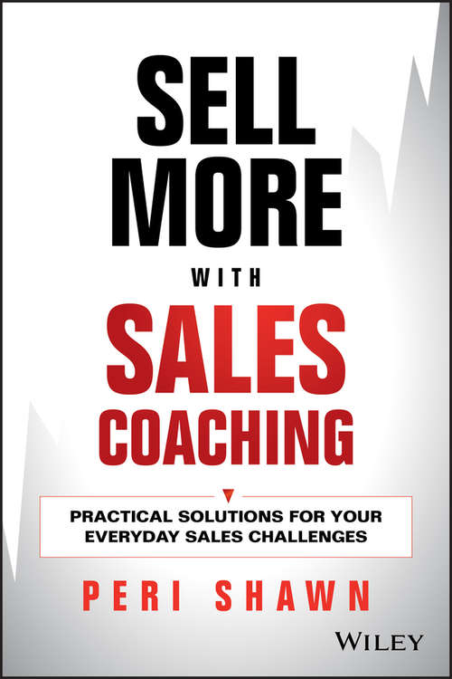 Book cover of Sell More With Sales Coaching