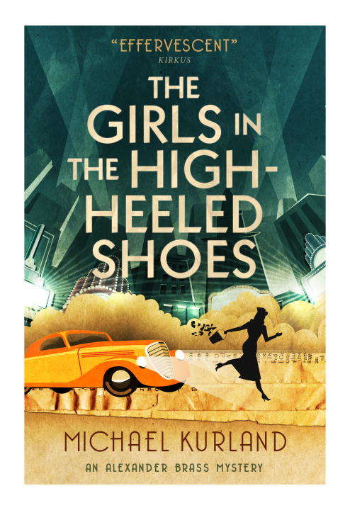 Book cover of The Girls in the High-Heeled Shoes (Alexander Brass #2)