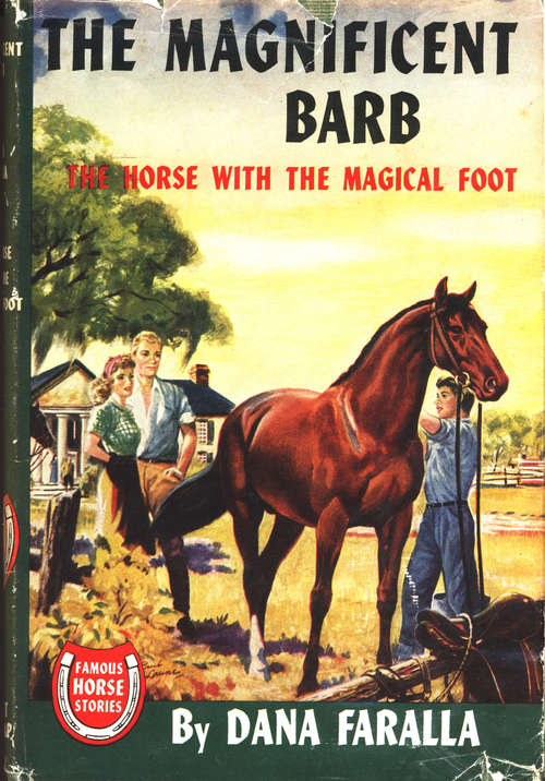 Book cover of The Magnificent Barb (Famous Horse Stories)
