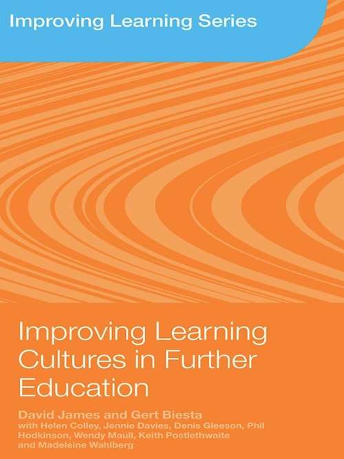 Improving Learning Cultures in Further Education (Improving Learning)