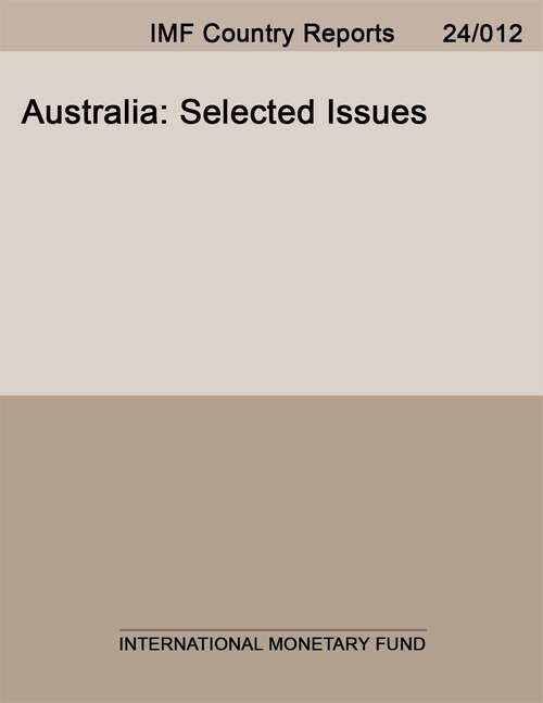 Book cover of Australia: Selected Issues (Imf Staff Country Reports)