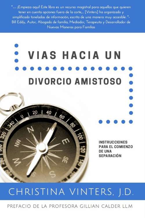 Book cover of Vías hacia un Divorcio Amistoso