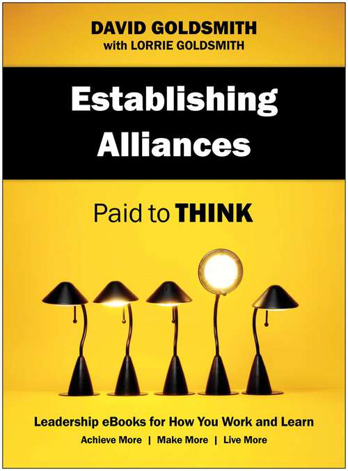 Book cover of Establishing Alliances: Paid to Think
