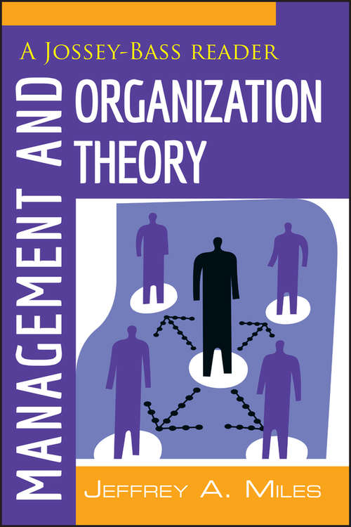 Book cover of Management and Organization Theory