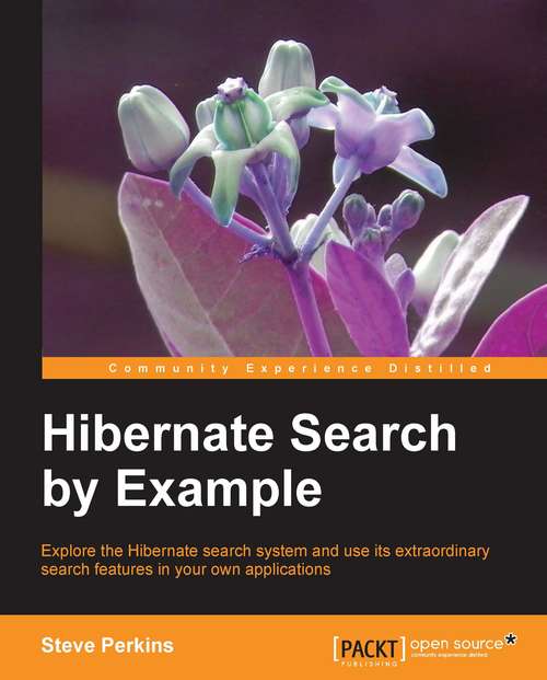 Book cover of Hibernate Search by Example
