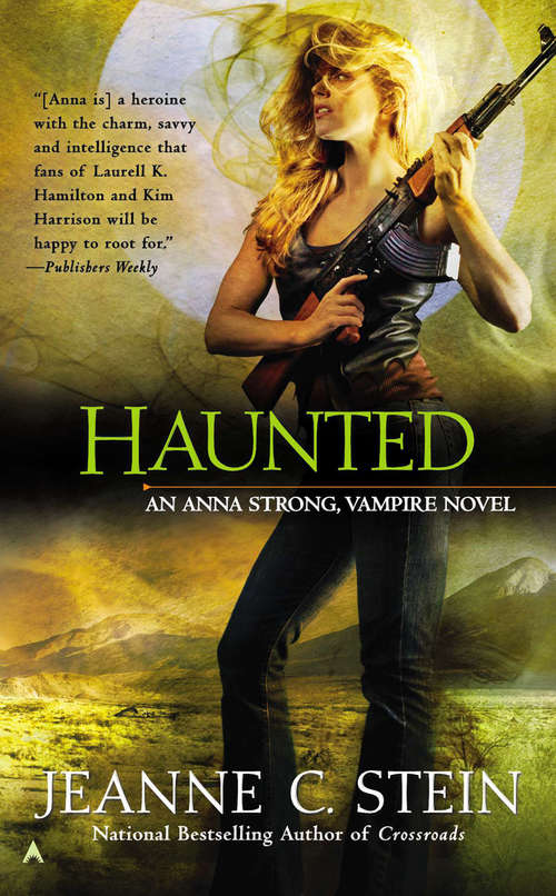 Book cover of Haunted (An\anna Strong, Vampire Novel Ser. #8)