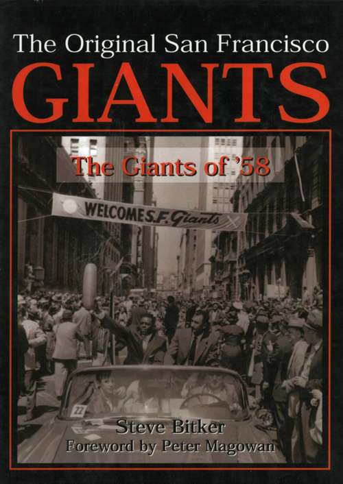 Book cover of The Original San Francisco Giants