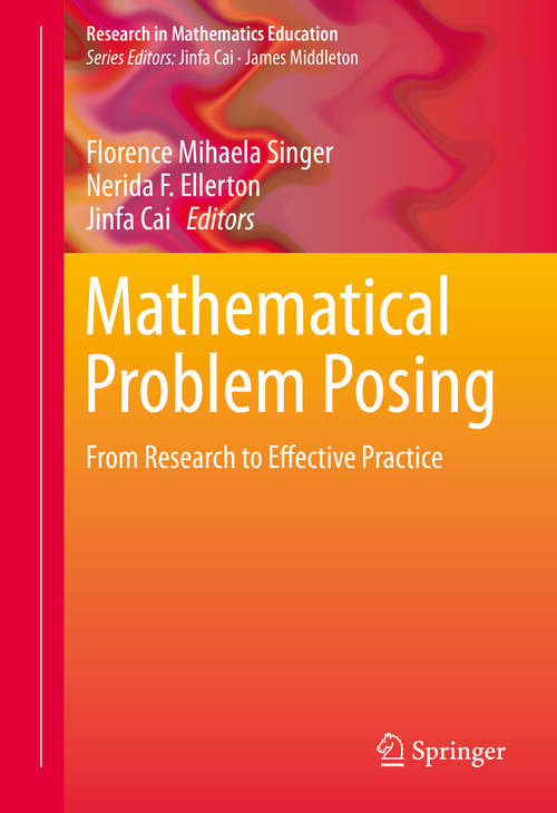 Book cover of Mathematical Problem Posing
