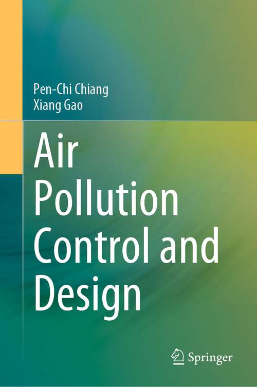 Book cover of Air Pollution Control and Design (1st ed. 2022)