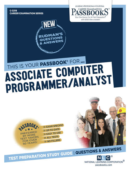 Book cover of Associate Computer Programmer/Analyst: Passbooks Study Guide (Career Examination Series: C-3218)