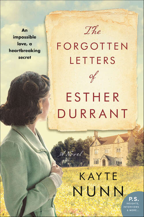 Book cover of The Forgotten Letters of Esther Durrant: A Novel
