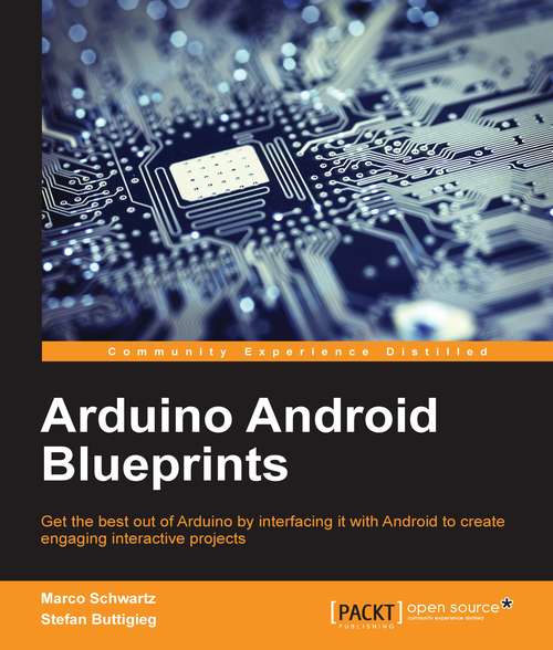 Book cover of Arduino Android Blueprints