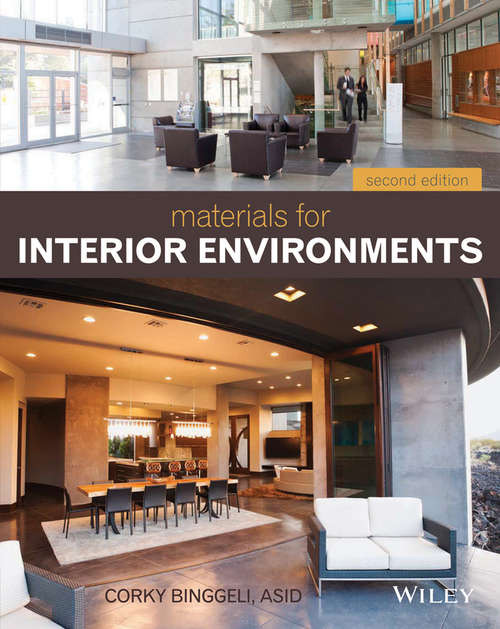 Book cover of Materials for Interior Environments