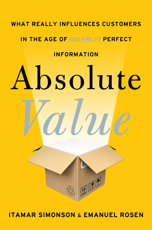 Book cover of Absolute Value