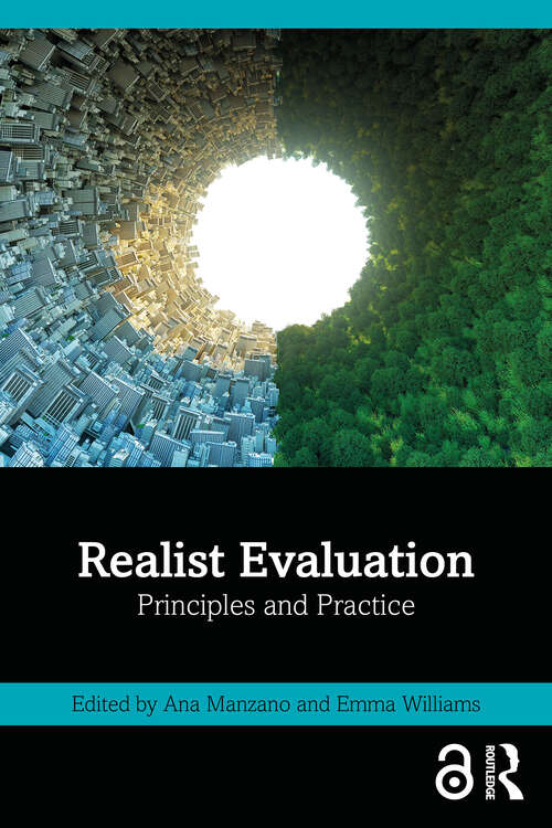 Book cover of Realist Evaluation: Principles and Practice (1)