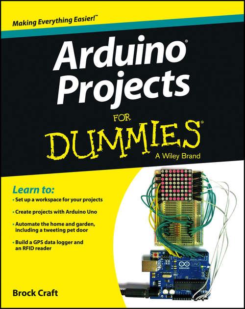 Book cover of Arduino Projects For Dummies