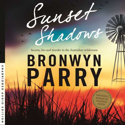 Book cover of Sunset Shadows: The multi-award winning romantic suspense (Goodabri #2)