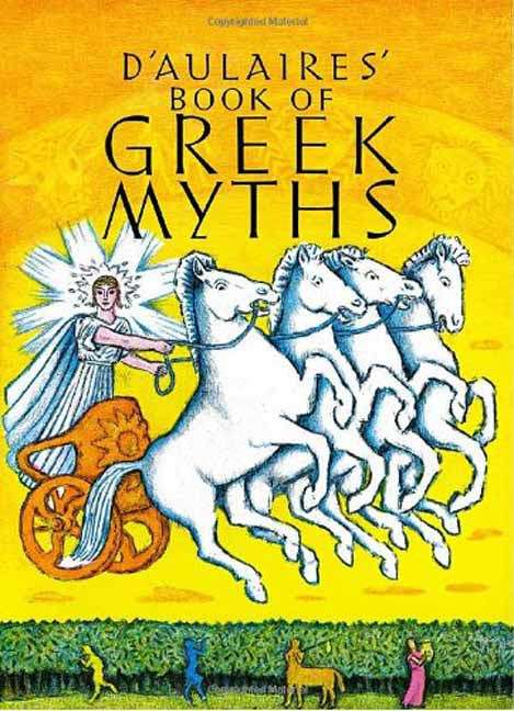 Book cover of D'Aulaire's Book of Greek Myths