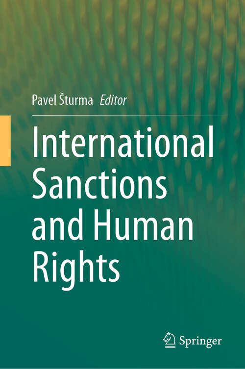 Book cover of International Sanctions and Human Rights