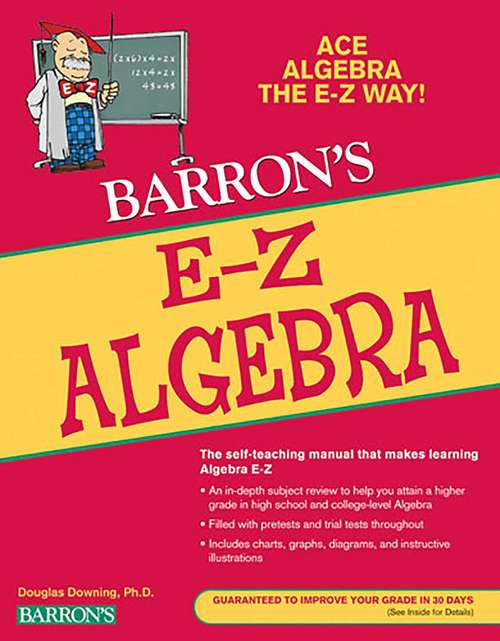 E-Z Algebra (Barron's Easy Series)