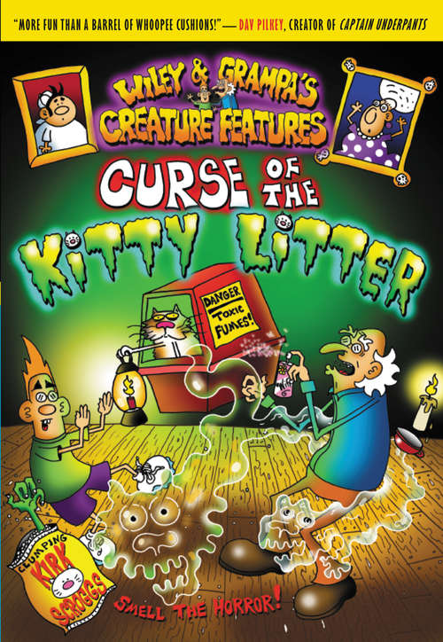 Book cover of Wiley & Grampa #9: Curse of the Kitty Litter