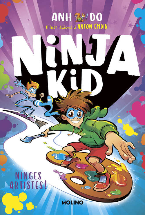 Book cover of Sèrie Ninja Kid 11 - Ninges artistes! (Sèrie Ninja Kid: Volumen 11)