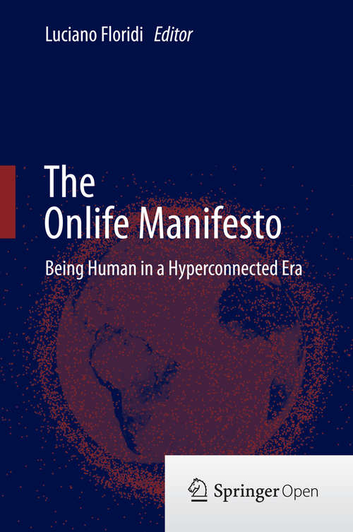 Book cover of The Onlife Manifesto