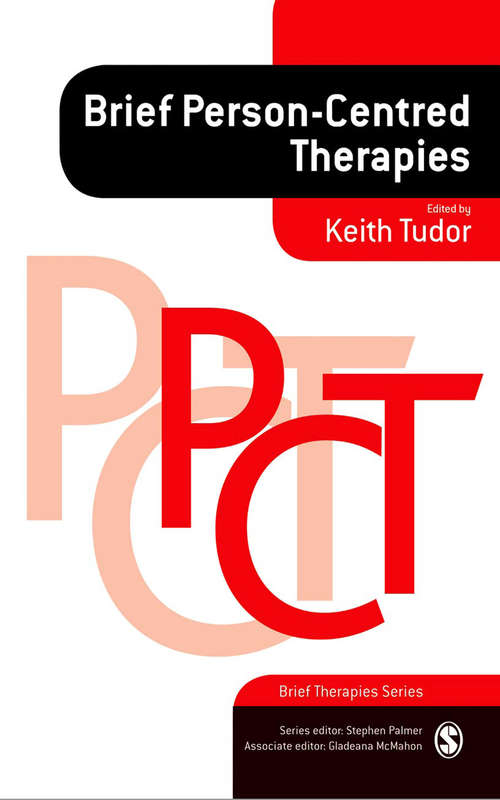 Book cover of Brief Person-Centred Therapies
