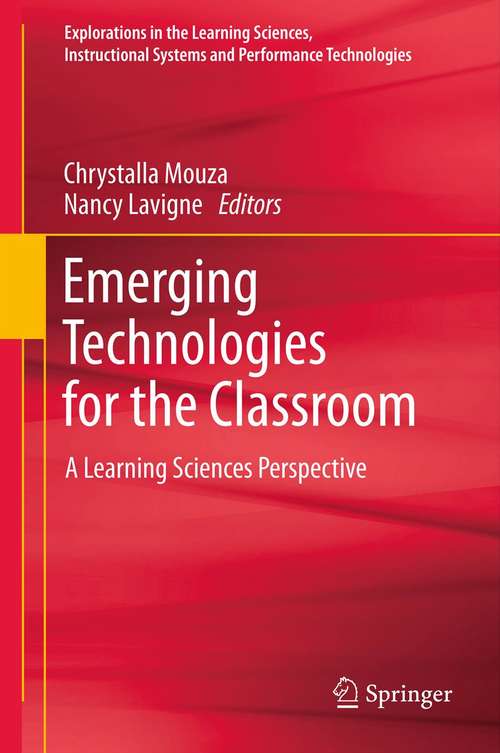 Book cover of Emerging Technologies for the Classroom
