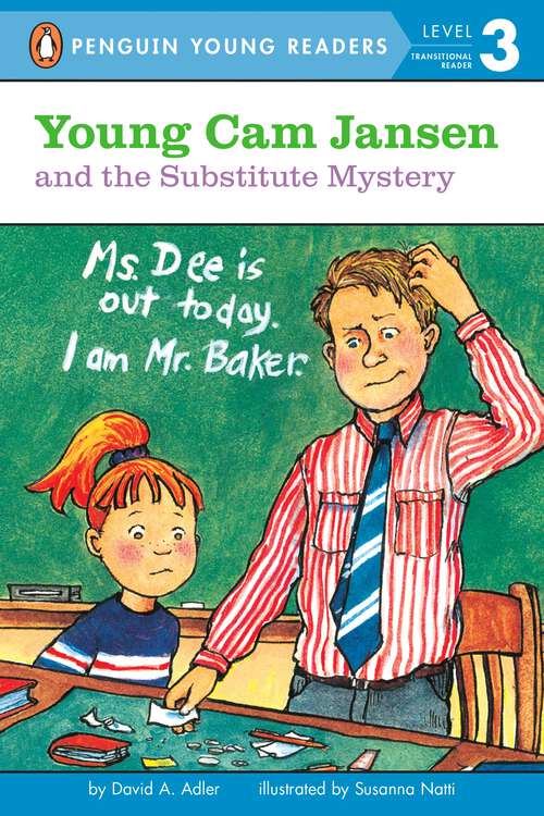 Book cover of Young Cam Jansen and the Substitute Mystery (Young Cam Jansen #11)