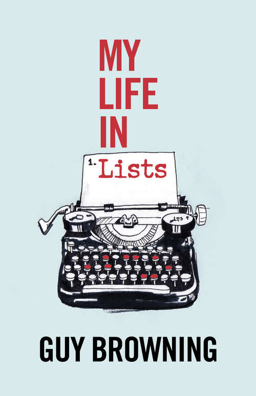 Book cover of My Life in Lists