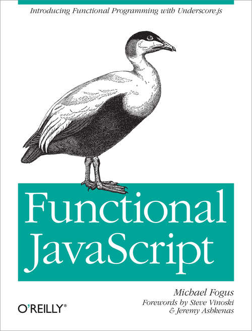 Book cover of Functional JavaScript