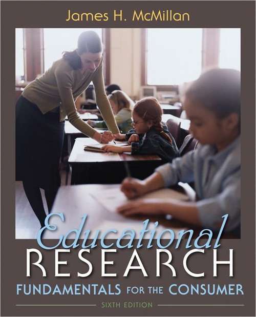 Book cover of Educational Research: Fundamentals for the Consumer (Sixth Edition)