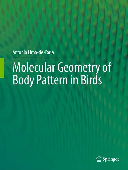 Book cover of Molecular Geometry of Body Pattern in Birds