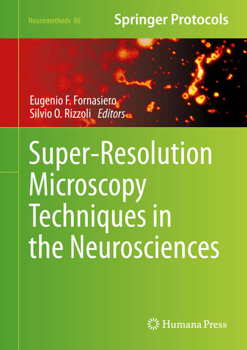 Book cover of Super-Resolution Microscopy Techniques in the Neurosciences