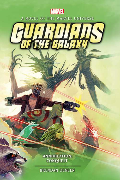 Book cover of Guardians of the Galaxy - Annihilation: Conquest
