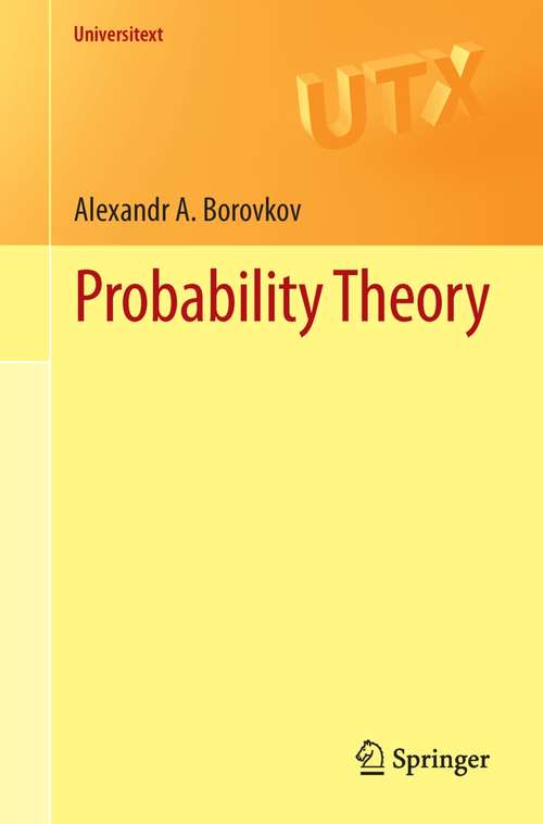 Book cover of Probability Theory